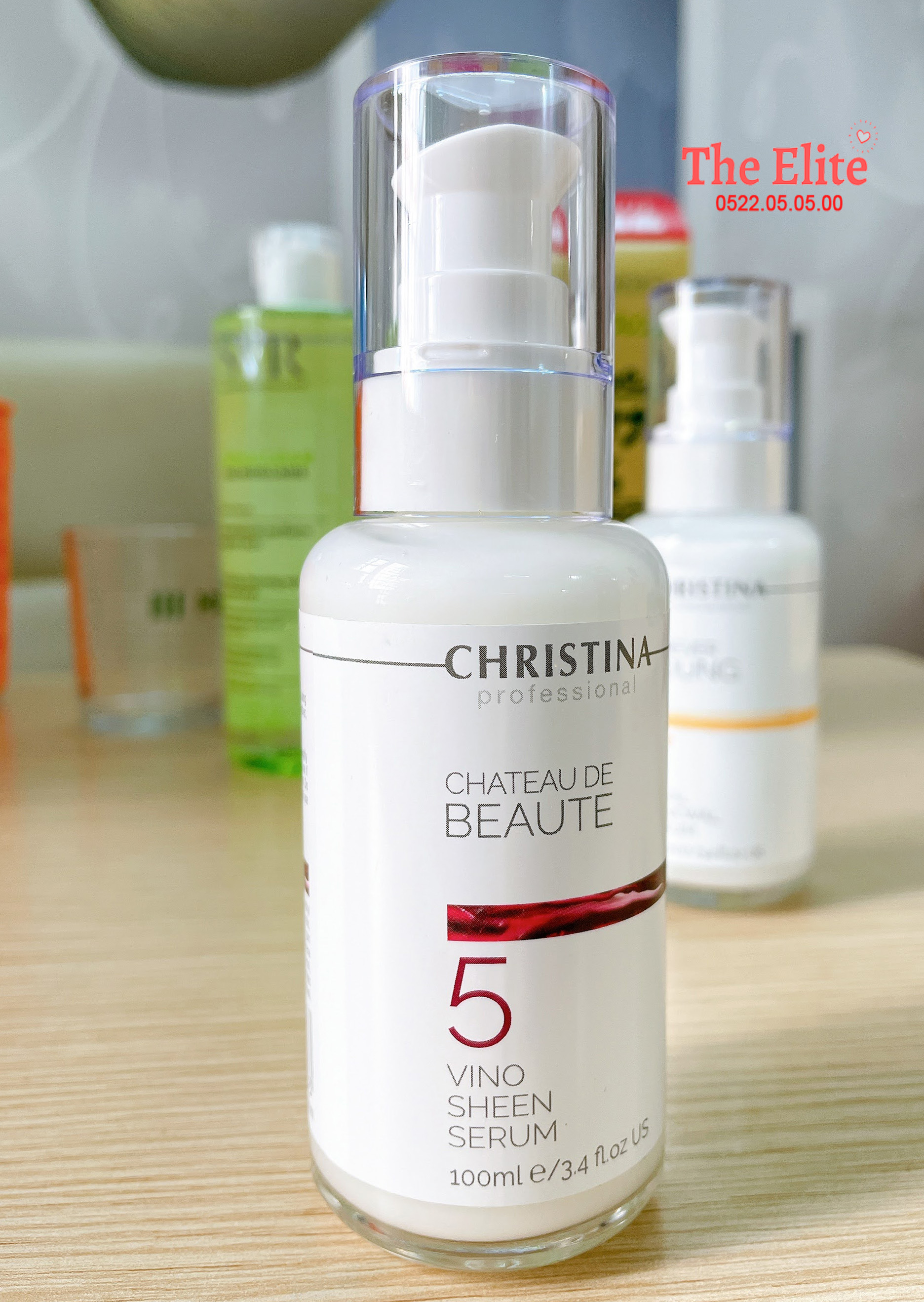 Serum dưỡng ẩm, căng bóng da Vino Sheen Serum
