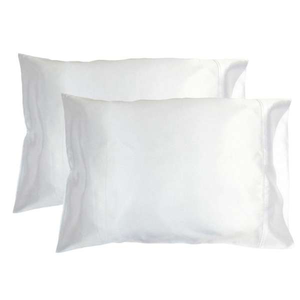 Mingrui Store 9 Colos Ice Silk Pillow Case Silk Pillowcase Standard Silk