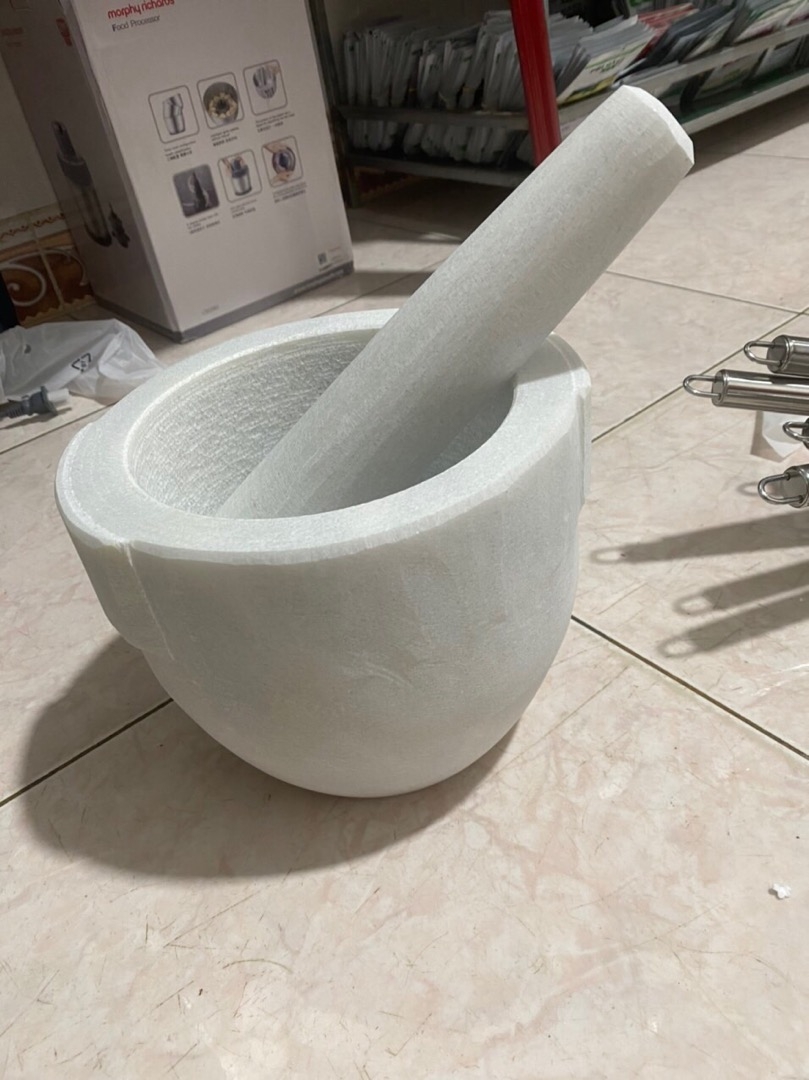 Cối đá Non Nước size 20cm ( không đánh bóng kèm chày)