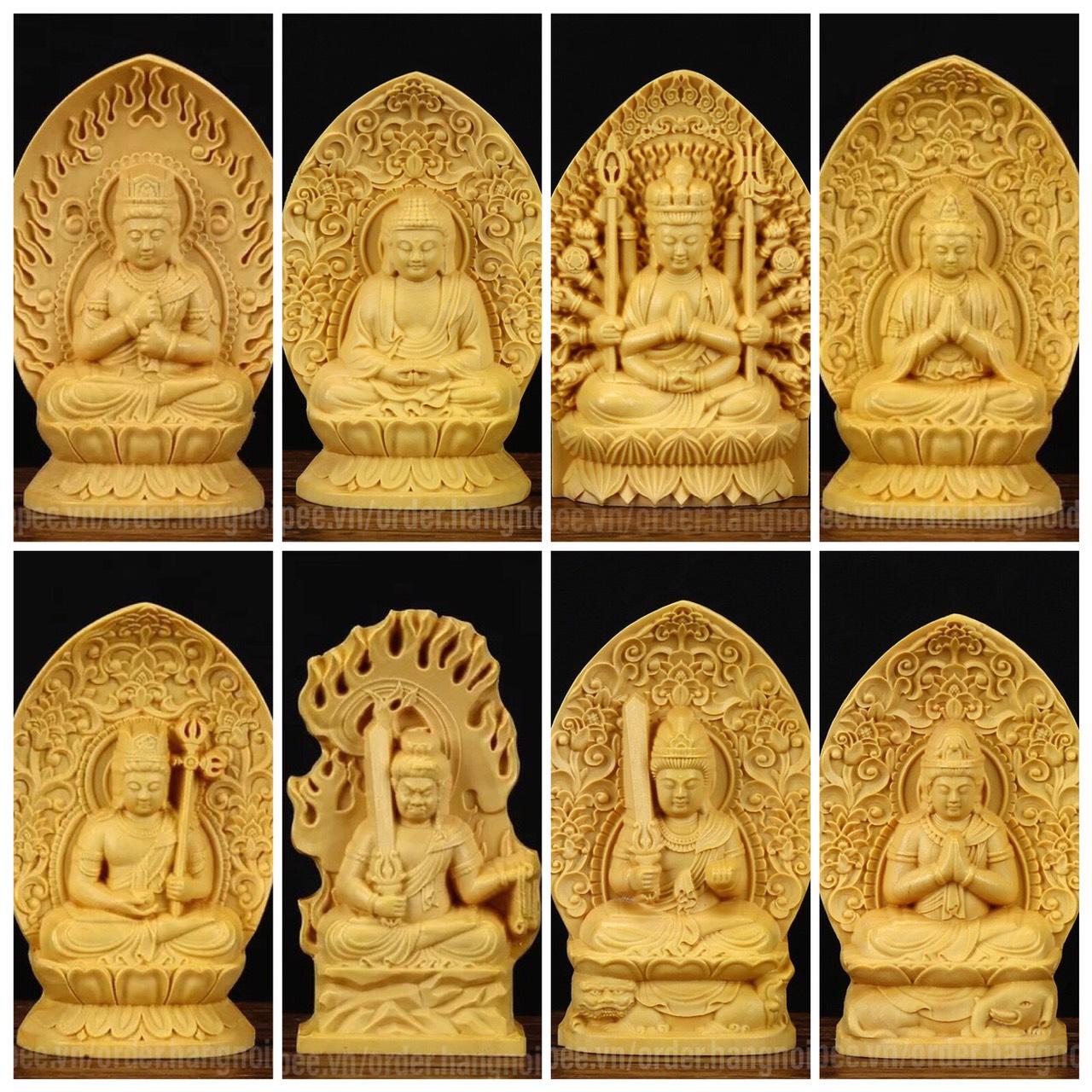 Tượng gỗ thủ công phật bản mệnh