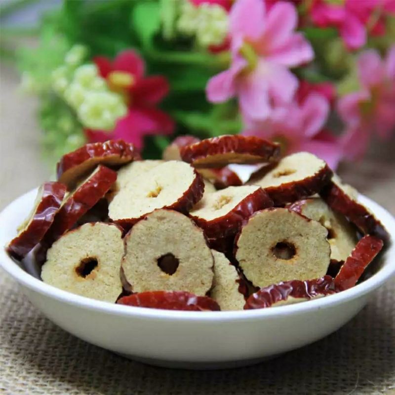 Táo đỏ thái lát sấy khô 500gr