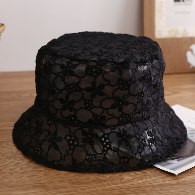 Transparent lace flower sun hat L1683 - LoanTay