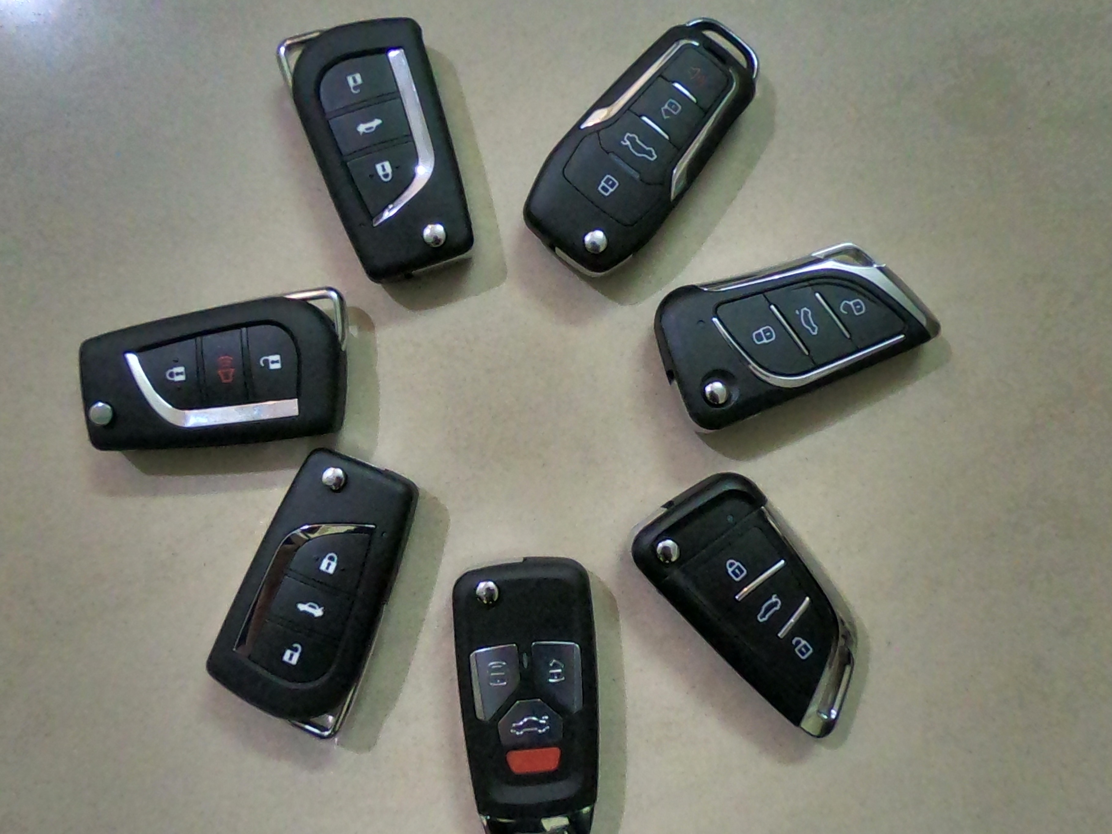 CHÌA KHÓA GẬP TOYOTA VIOS