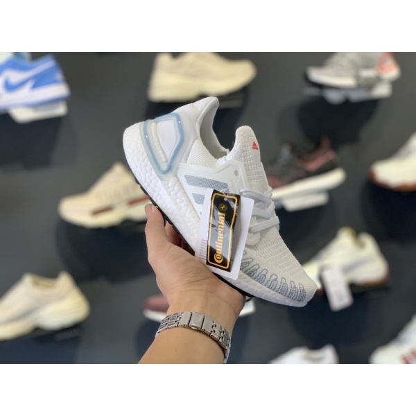 Giày thể thao/ Sneaker Ultra boost 6.0 trắng xanh ( Full box + tặng kèm tất sneaker)