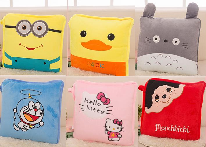 [HCM]mền gối 2 trong 1 vải cotton - mền gối 2 trong 1