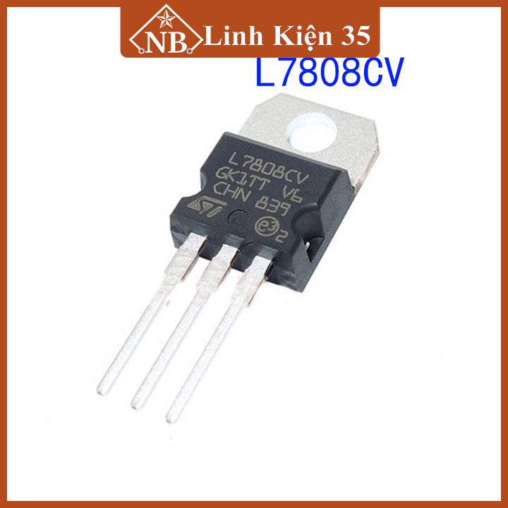 IC ổn áp LM7808 CV 1.5A TO220