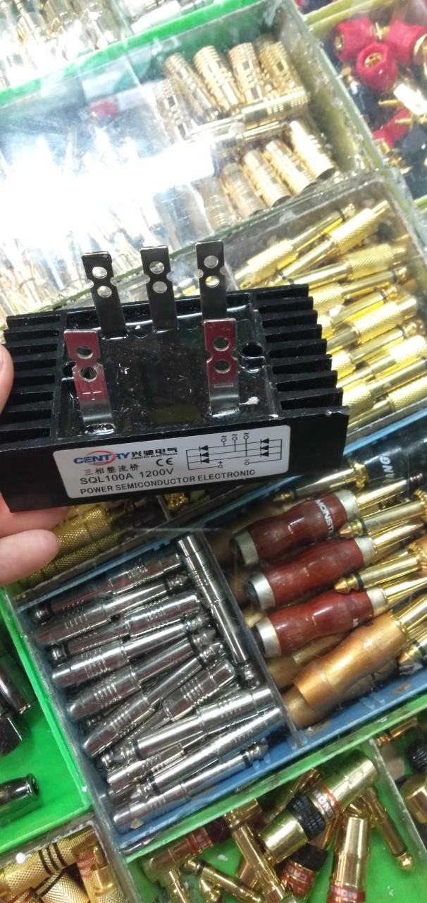 Đi ốt cầu 3 pha 100A 1200V 5 chân