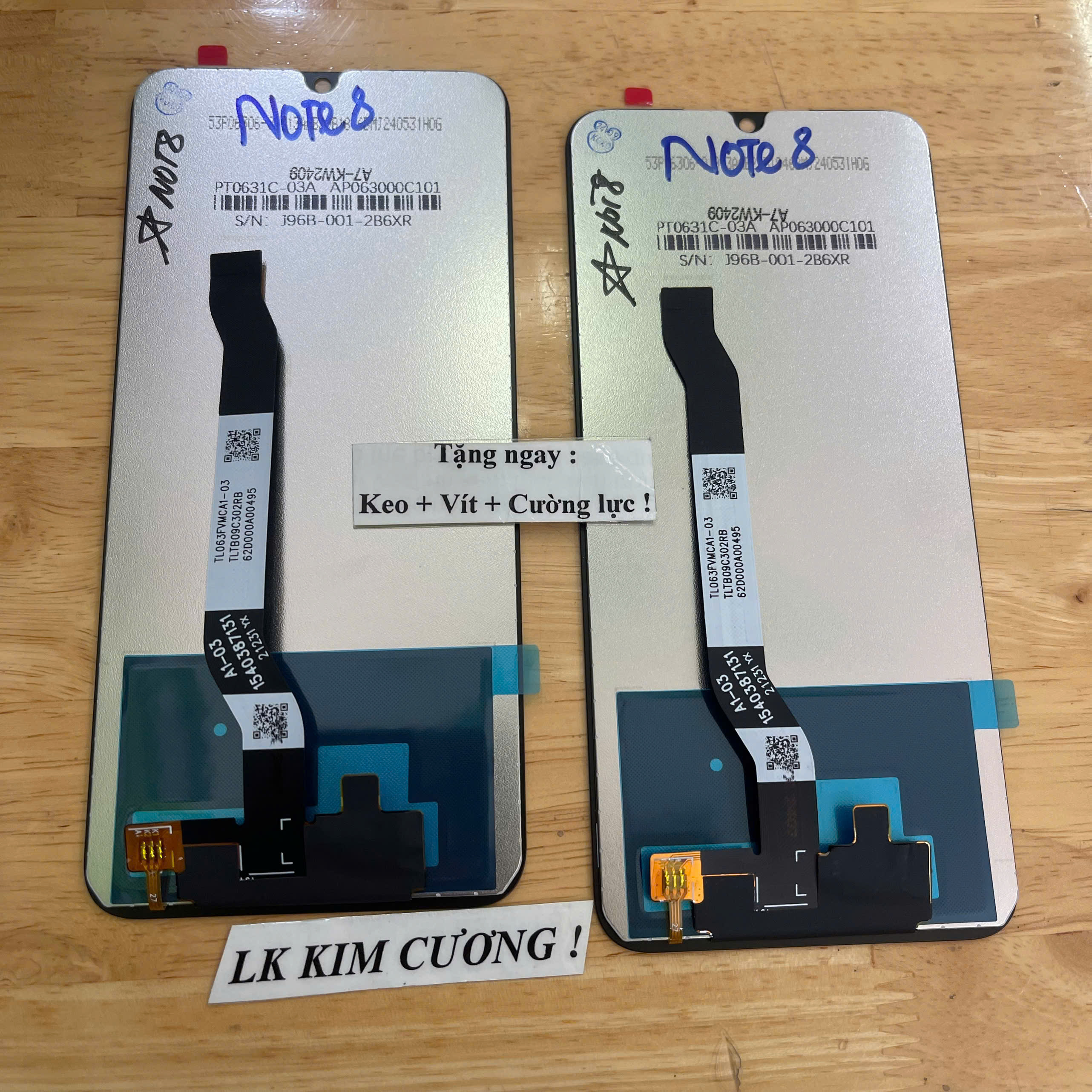 Màn hình thay thế xiaomi redmi note 8