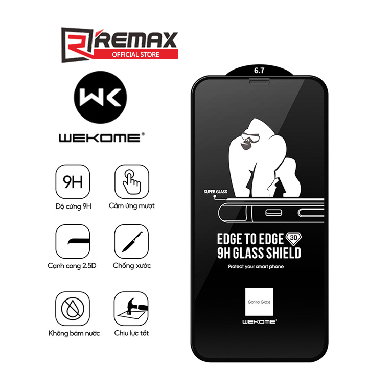Kính cường lực kingkong full màn cho điện thoại các dòng ip - cao cấp