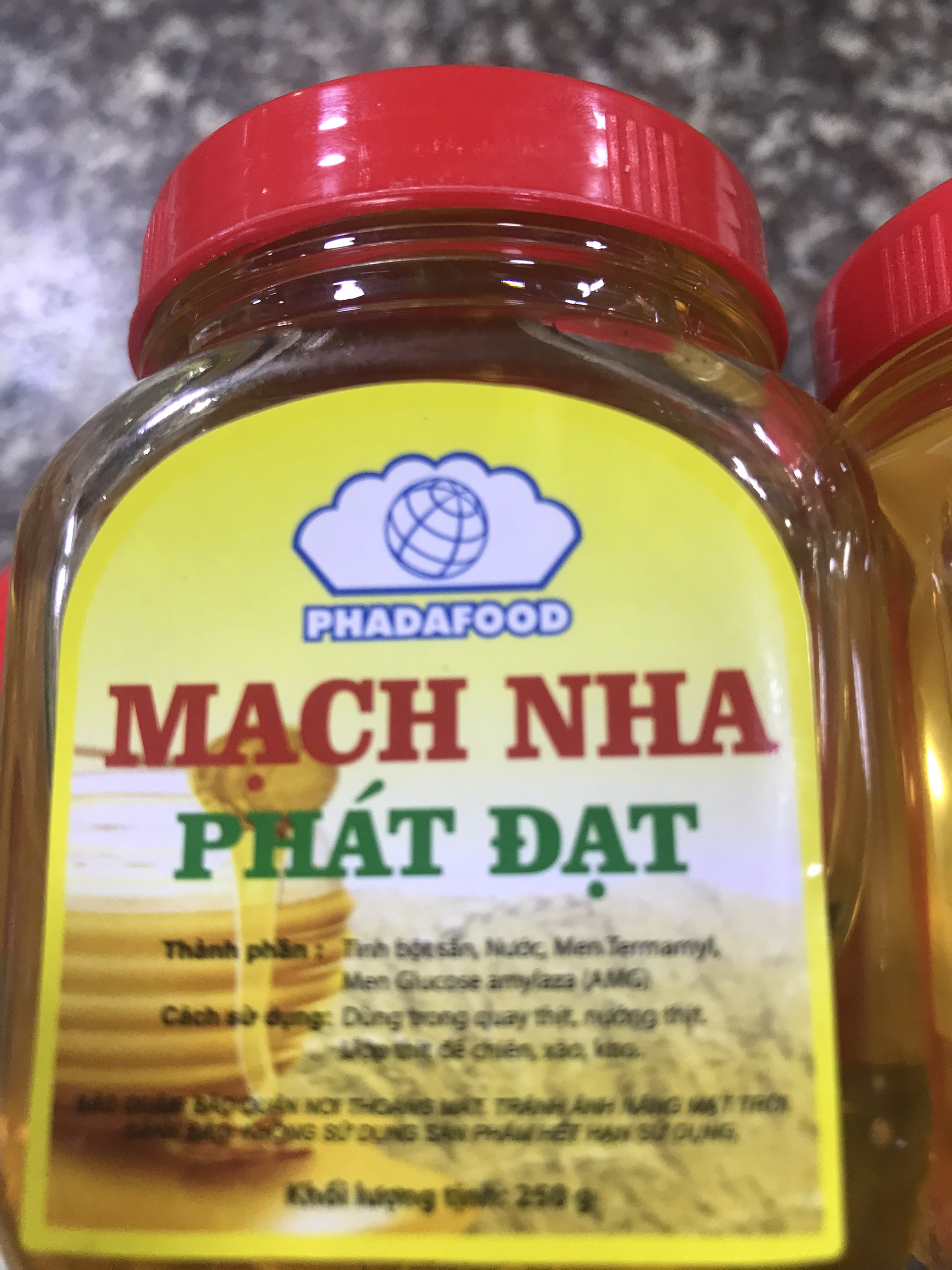 Mạch nha lon, mạch nha hủ 250gr Phát Đạt