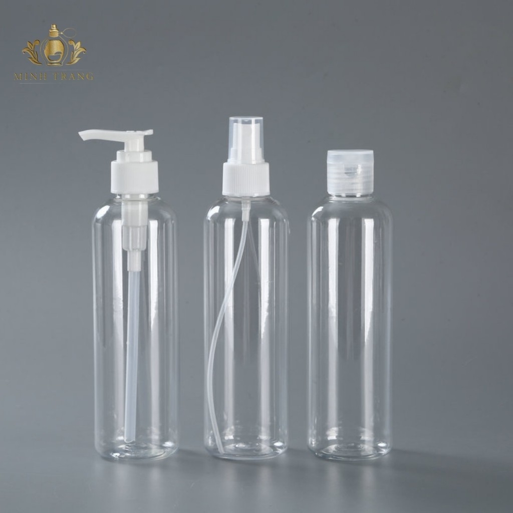 [HCM]1 Chai Nhựa Pet Vòi Nhấn 100ML - Chiết Mỹ Phẩm - Dầu Gội Sửa Tắm Gel Rửa Tay