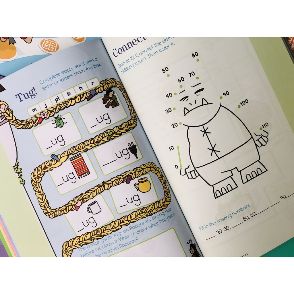 Sách Summer Brain Quest Grade 1&2 ( 6 - 7 Tuổi ) - Nhà Sách Giáo Dục Á Châu