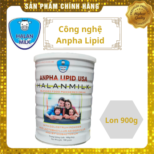 Sữa non Anpha Lipid USA - Halanmilk - Tăng sức đề kháng, hồi phục sức khỏe