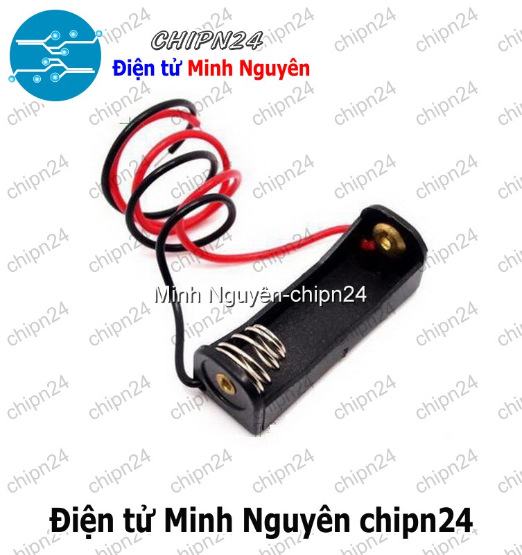 [2 cái] Đế pin 12V 23A Có dây (Pin Remote cửa cuốn) - HH002820