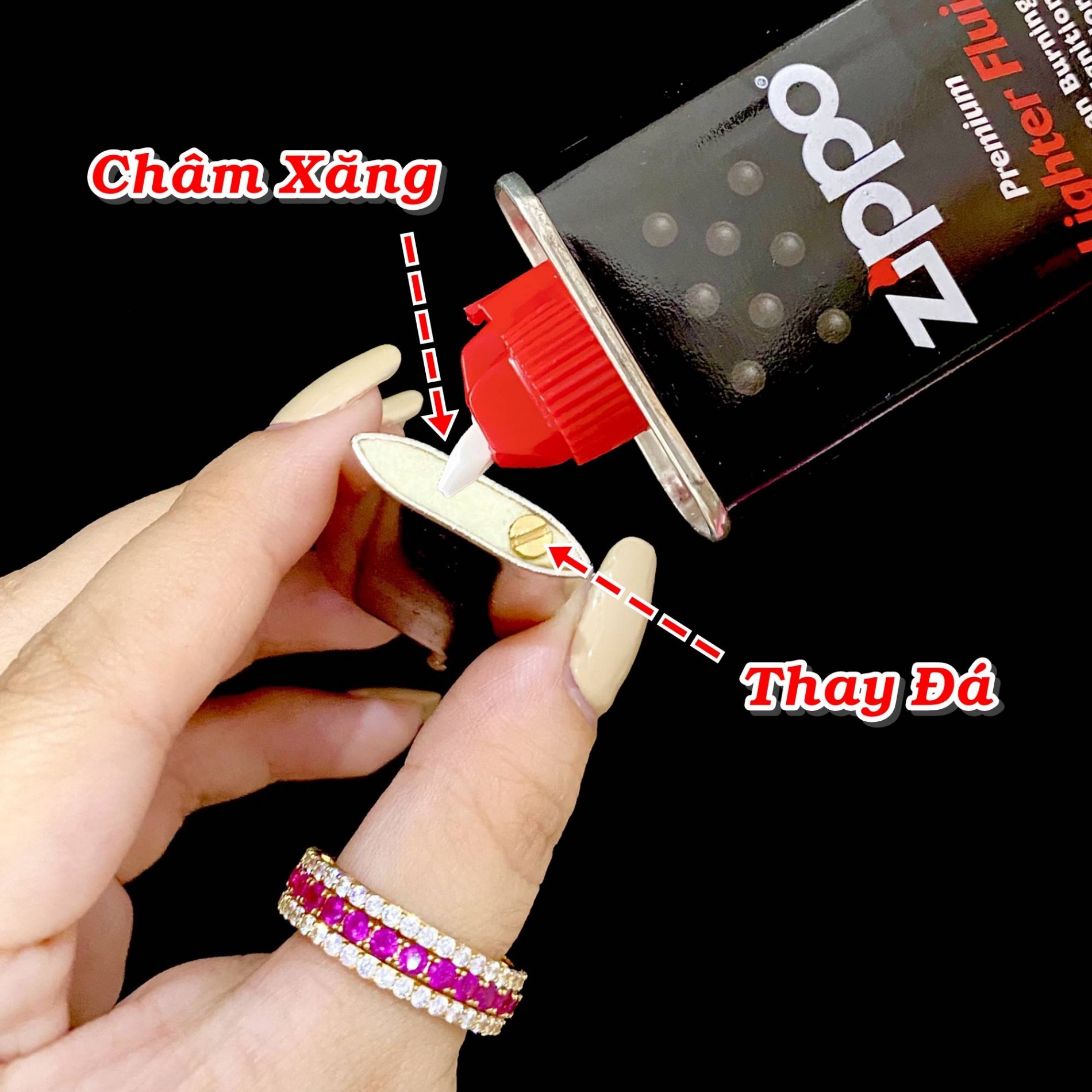 Zor_Ro Gasoline Lighter Antique 1 Wheel - (Uses Gasoline)