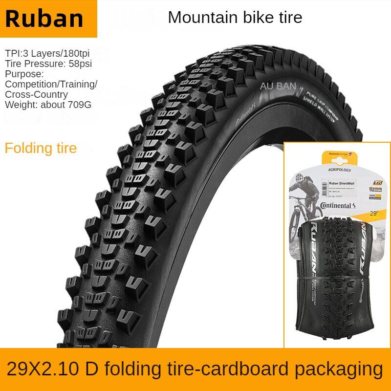 Continental ruban lốp xe đạp leo núi 27.52.1 lốp xe địa hình lốp xe đạp không săm