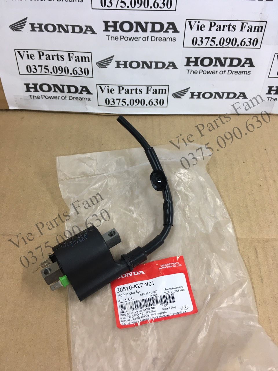 Mobin sườn air blade 125/ ab 125 2013-2016-2019-2020, hàng din honda mới 100%