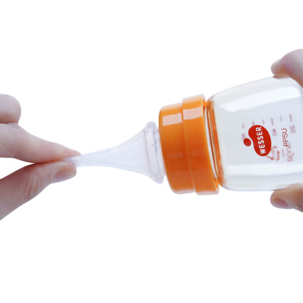 High Quality Narrow Neck Milk Bottle - 250ml Ppsu Wesser