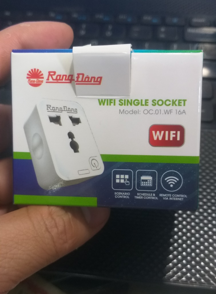 Ổ cắm wifi đơn Rạng Đông