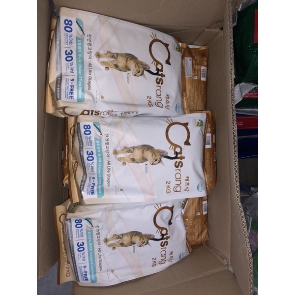 CATSRANG HẠT CHO MÈO MỌI LỨA TUỔI BỊCH 400GR