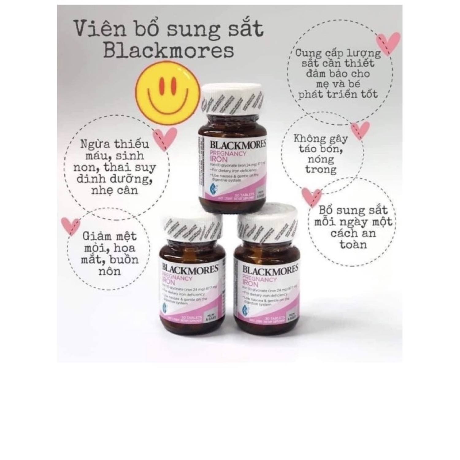 Viên sắt Bầu Blackmores