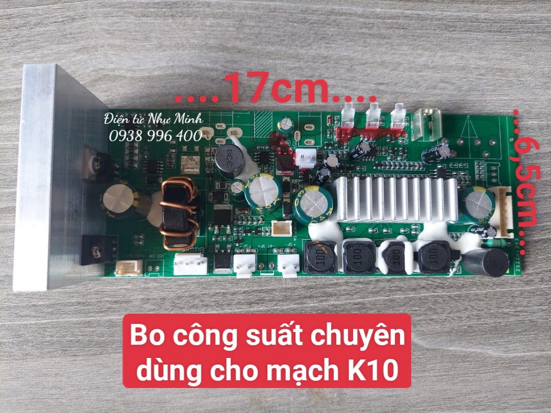 Bo công suất của mạch loa kéo k10 - bo công suất k10 dùng sủa chữa mạch k10
