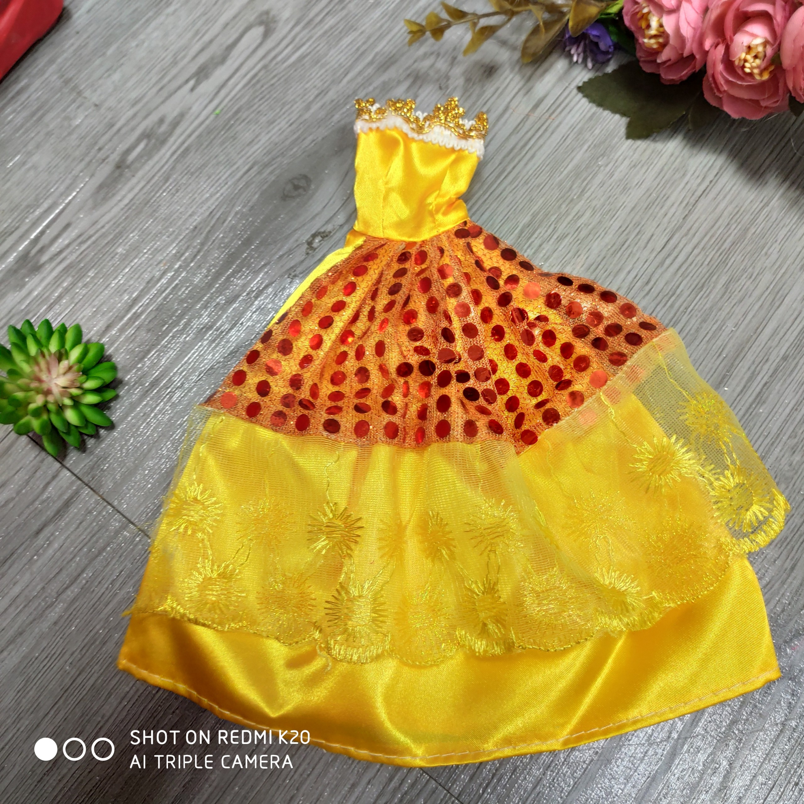 Váy Dạ Hội Cho Búp Bê Barbie 30cm