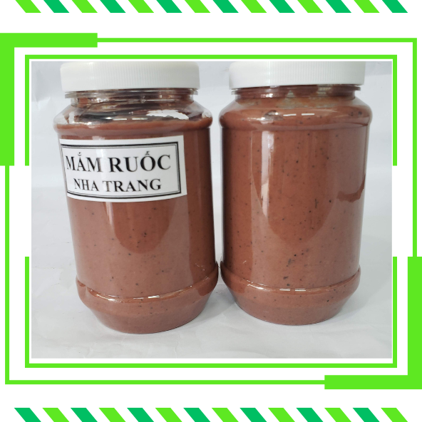 Mắm Ruốc Nguyên Chất Nha Trang - Hương Vị Biển Khơi, Hộp 500g  - Cá Cơm Khô Nha Trang