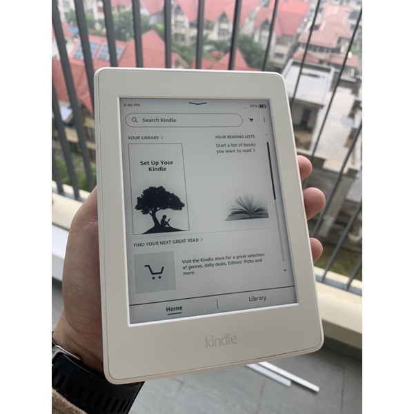 Máy đọc sách Kindle Paperwhite 3 (Tặng bao và kho sách miễn phí khổng lồ ), Kindle ppw 3, fullbox, bảo hành 06 tháng