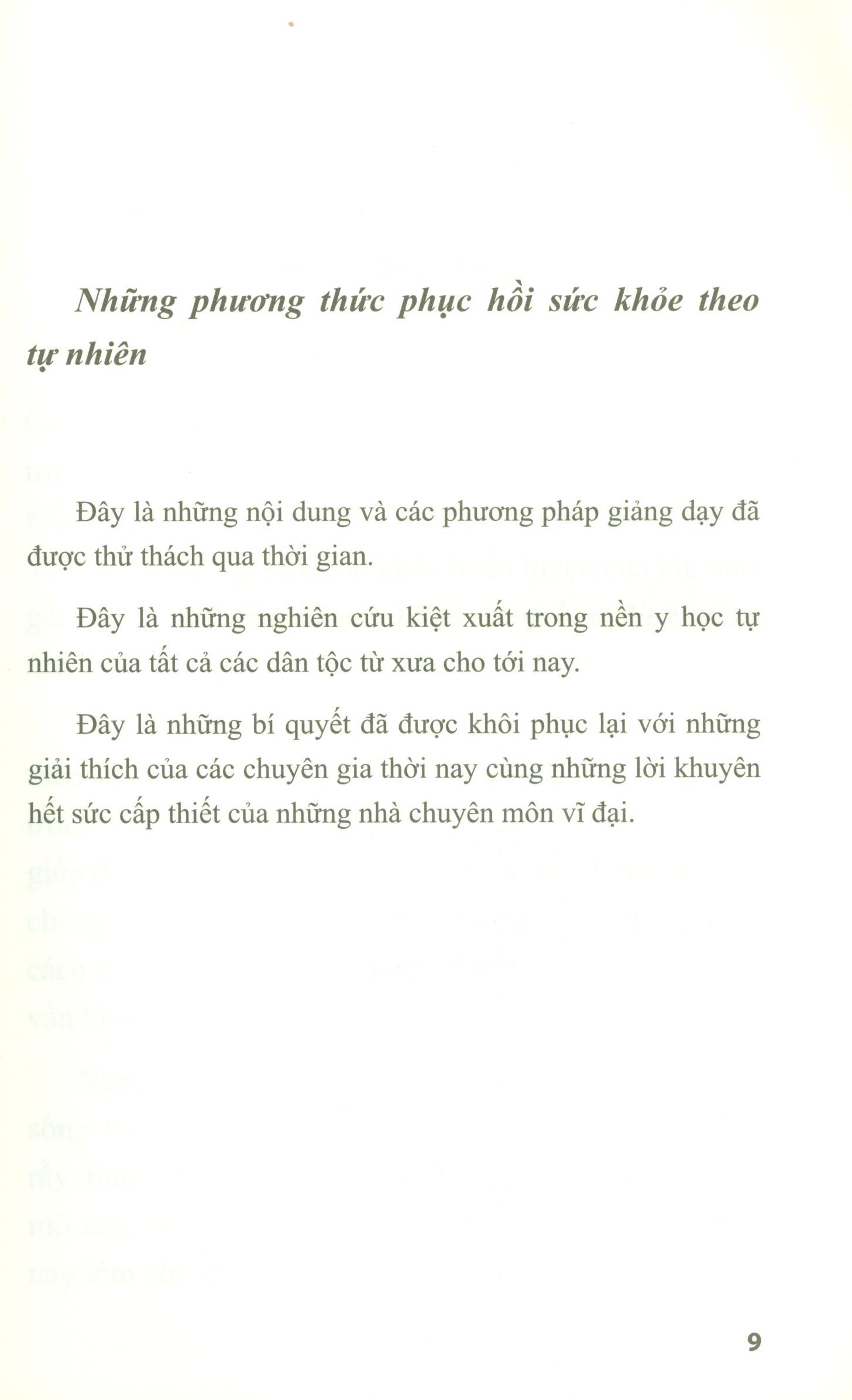 Làm Sạch Mạch Và Máu