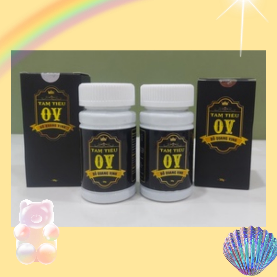 3 Lọ Tam Tiêu OV Viên - Thơm miệng