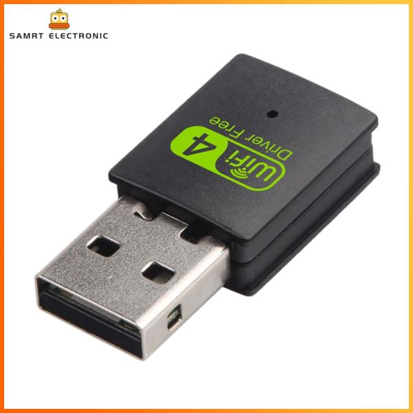 Bảng giá [Miễn Phí Vận Chuyển] Không Dây WiFi Adapter, Card Mạng PC 300Mbps Bộ Thu USB Ethernet 2.4G [Đề Xuất Mua Trên 2 Cái] Phong Vũ