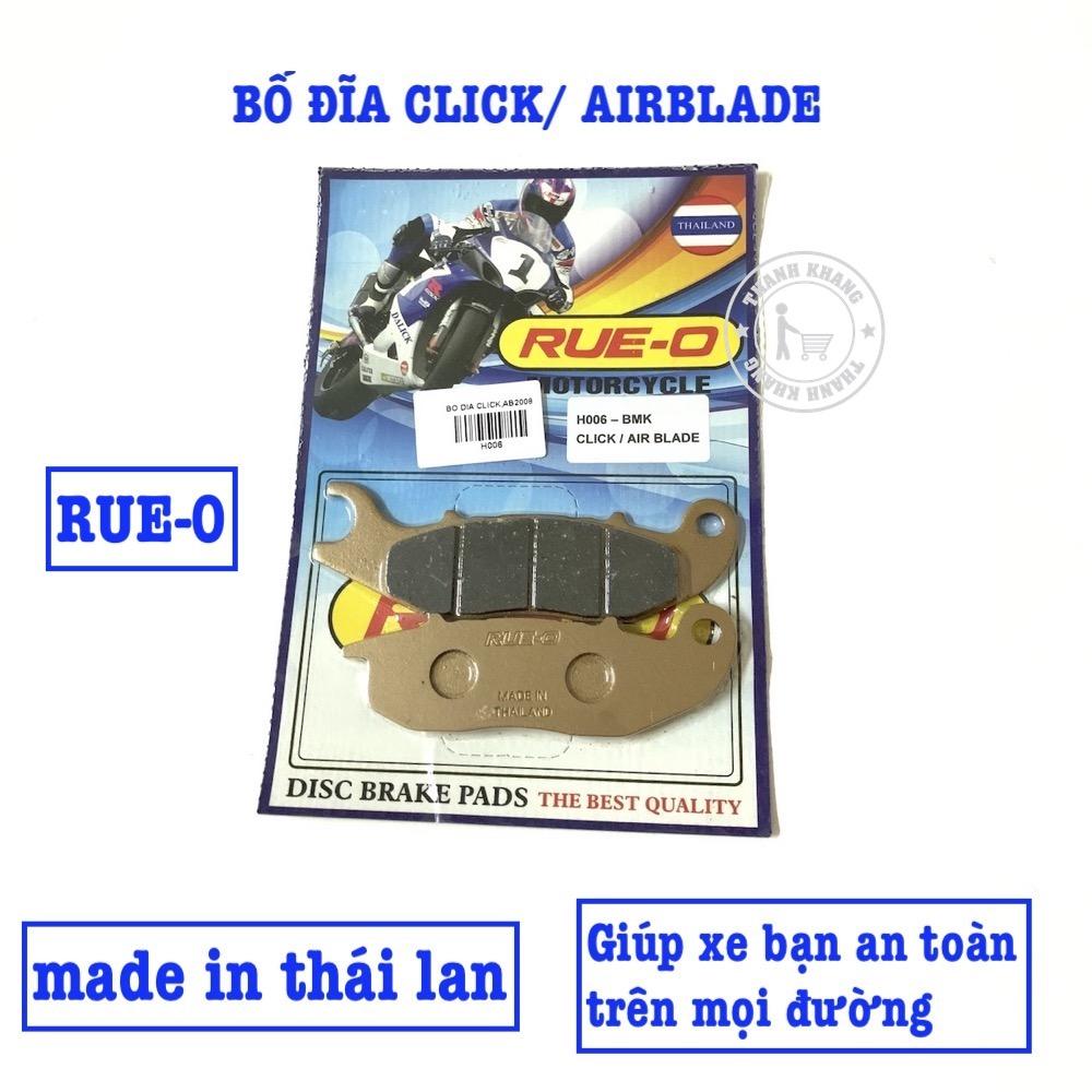 [HCM]bố thắng đĩa airbladeclick trước RUE-O sản xuất thái lan thanh khang H006