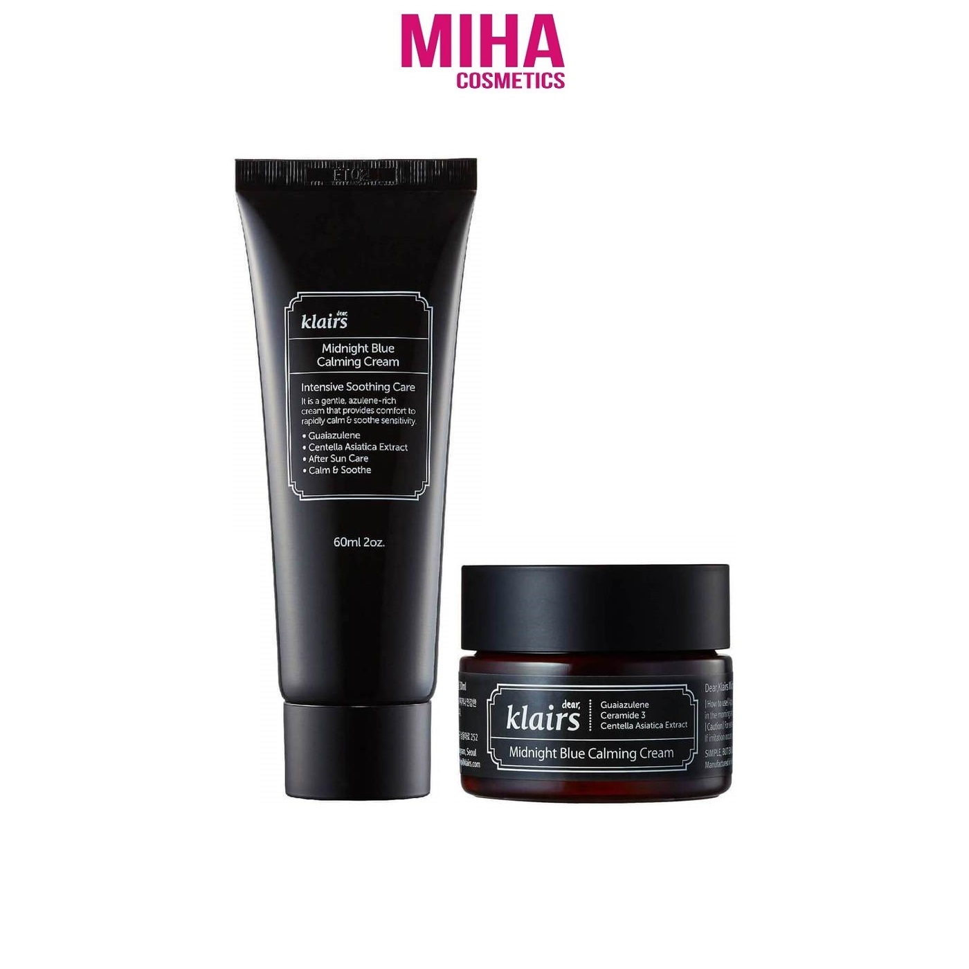 Kem Dưỡng Làm Dịu Và Phục Hồi Da DEAR KLAIRS Midnight Blue Calming Cream Hàn Quốc