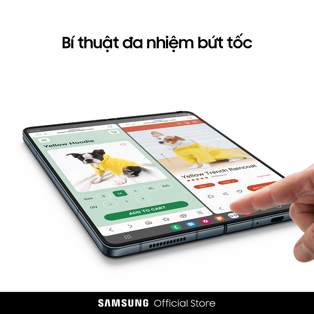 [DUY NHẤT 05.05] Điện thoại Samsung Galaxy Z Fold4 (12GB / 256GB & 12GB / 512GB)