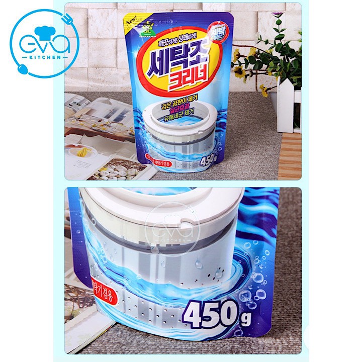 Combo 2 Gói Bột Tẩy Lồng Máy Giặt Hàn Quốc