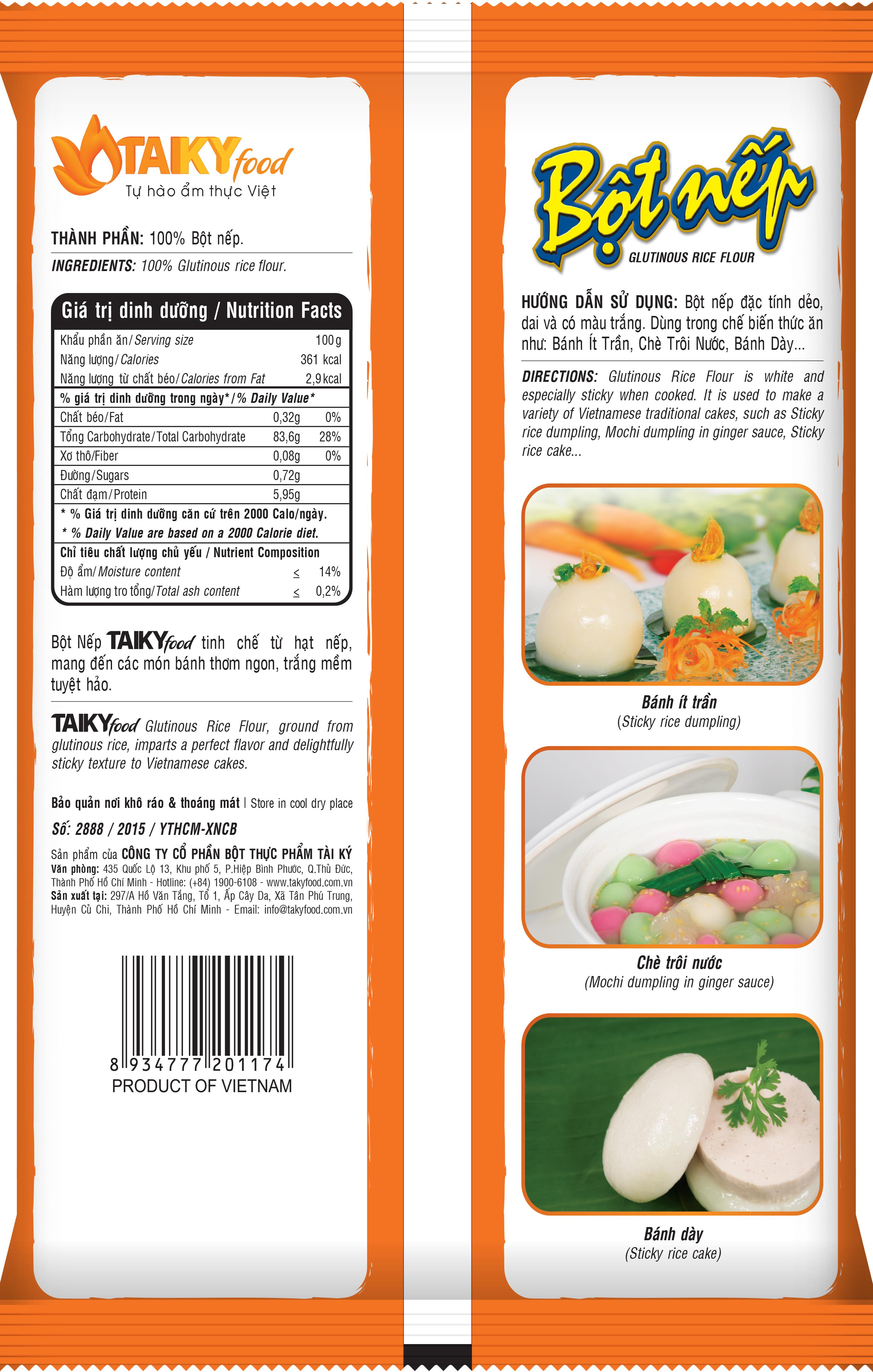 Bột Nếp Taky (400g/gói)