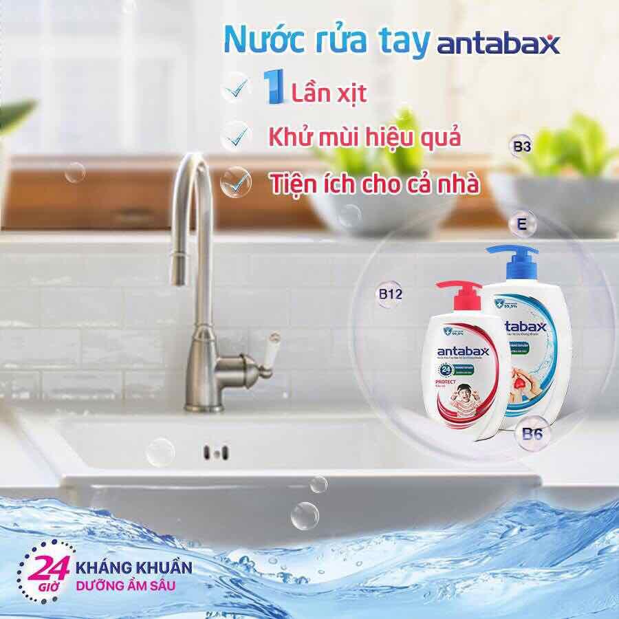 Sữa rữa tay kháng khuẩn Antabax Fresh 250ml (Phòng chống Đại Dịch)