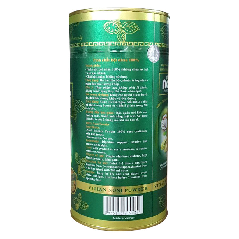 Combo 3 lon tinh chất bột nhàu Vĩnh Tiến 500gr