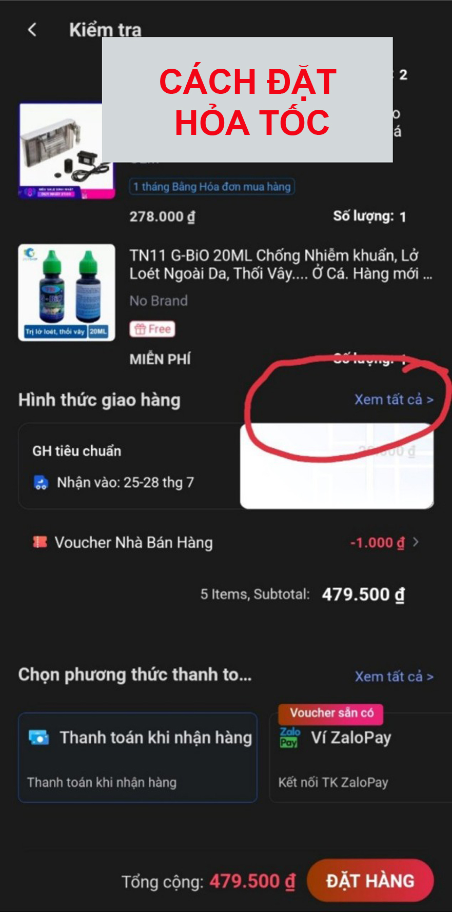 Combo máy bơm, máng lọc, RS - 188 cho hồ cá cảnh