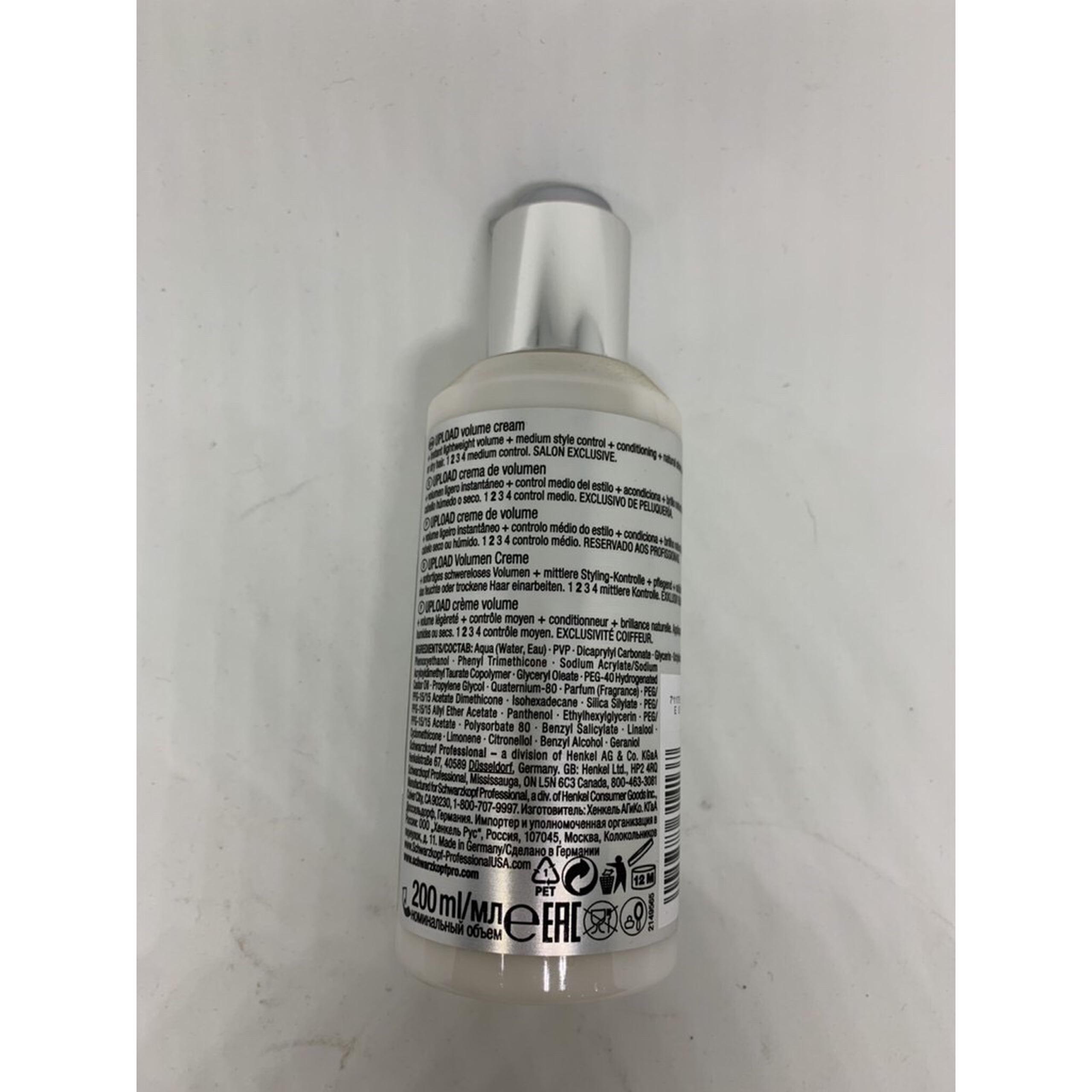 Gel tạo phồng tóc Osis+ 2 Upload Schwarzkopf 200ml