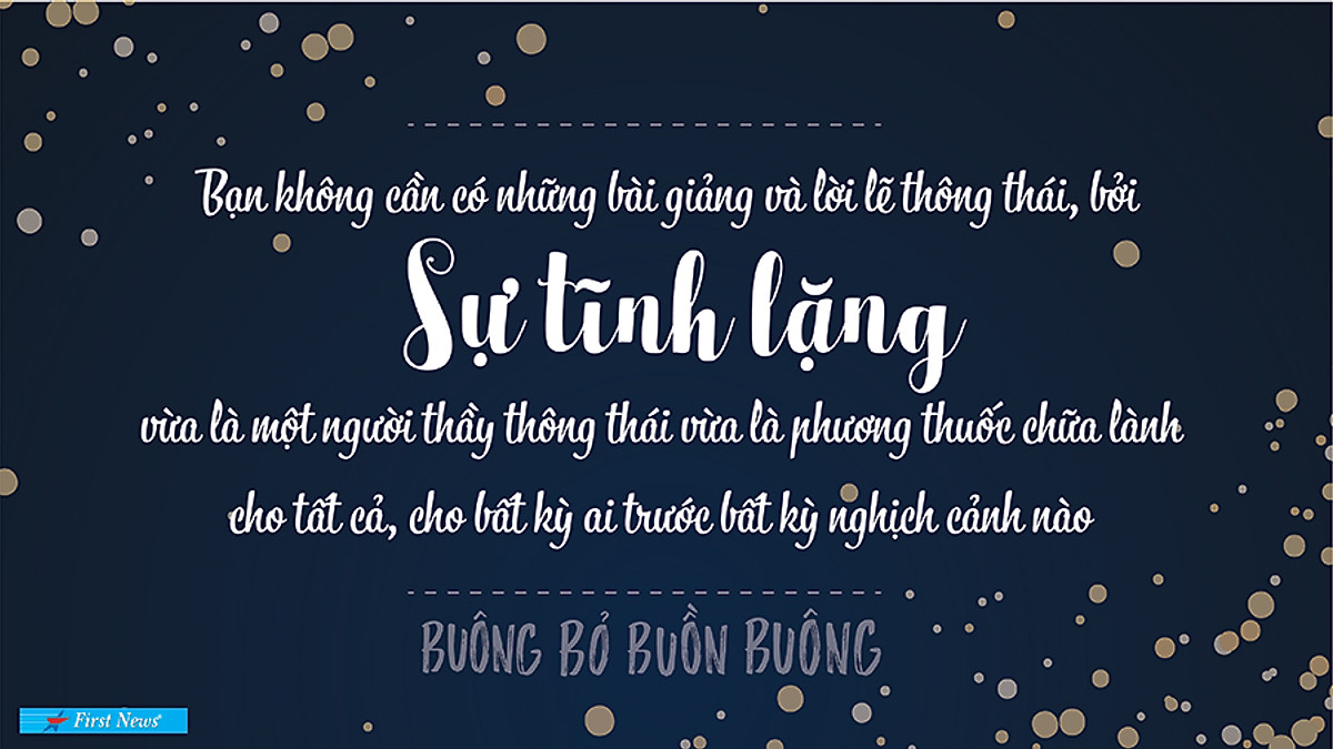 NXBHCM - Sách Buông Bỏ Buồn Buông (FN)