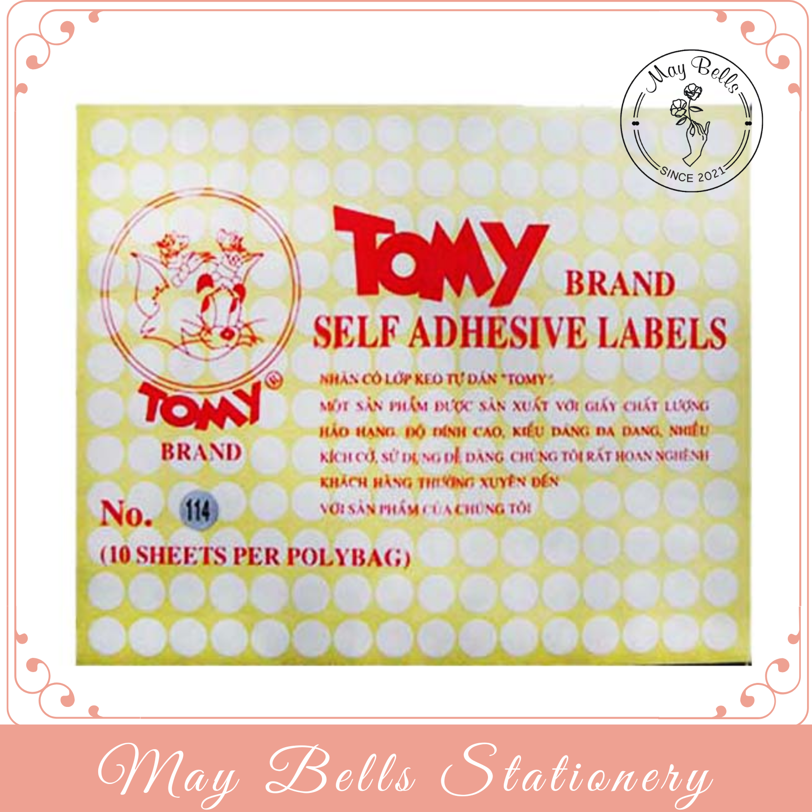 A5 Tomy Decal Paper (Code 109-116), Tomy A5 Sticker