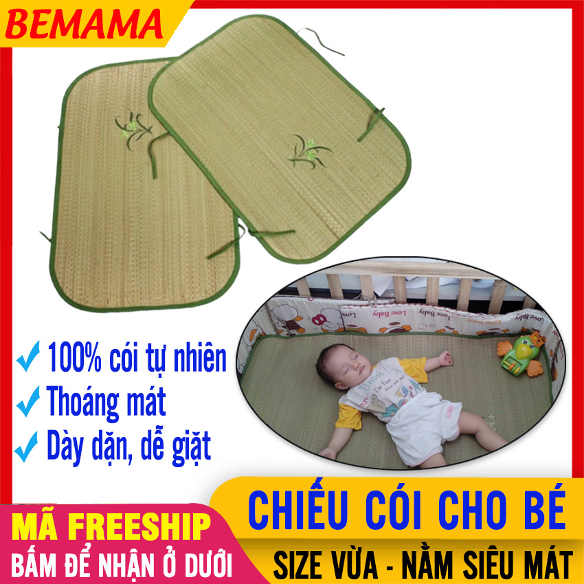 [HCM]Chiếu cói cho bé sơ sinh(65x45cm)