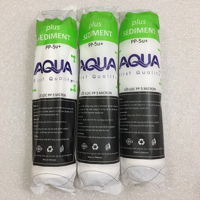 5 lõi lọc nước số 1 aqua