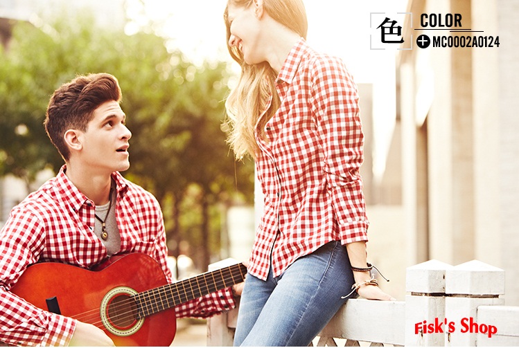Áo sơ mi đỏ kẻ ca rô