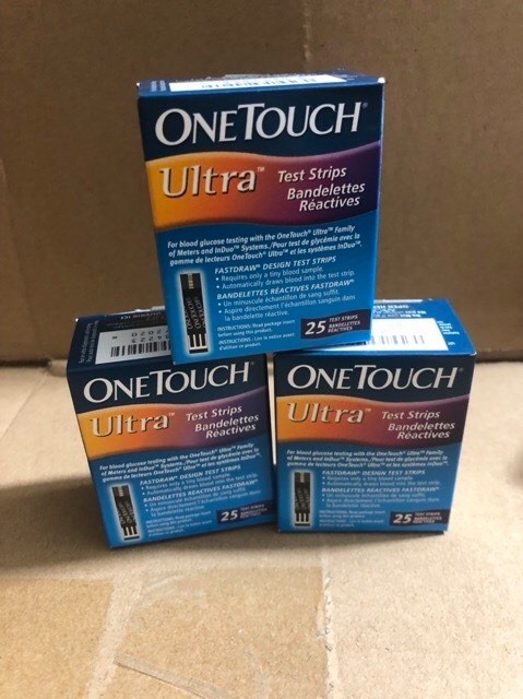 Que thử đường huyết One Touch Ultra