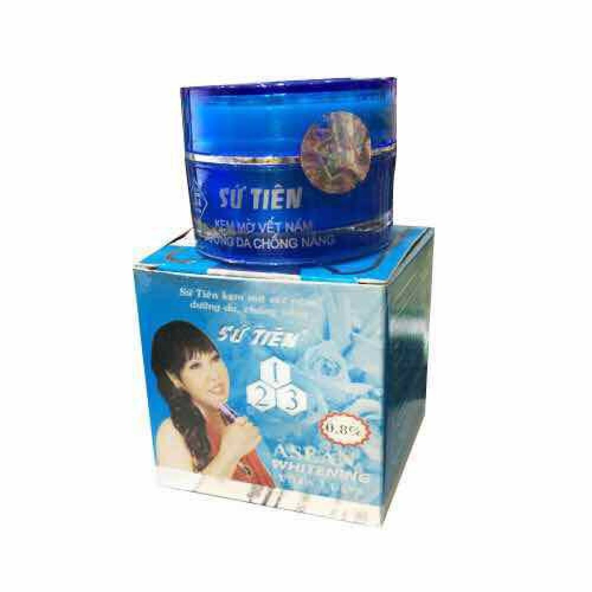 Kem chống nám dưỡng trắng da chống nắng Sứ Tiên 8g