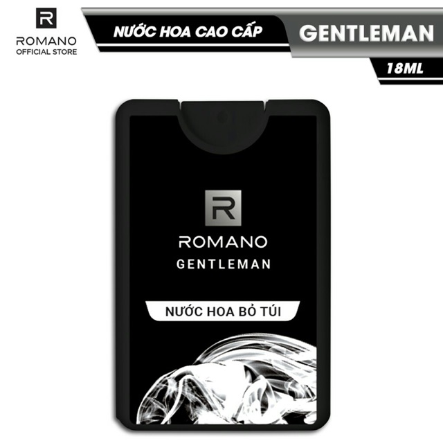 [HCM]Nước hoa bỏ túi Romano Gentlement 18ml