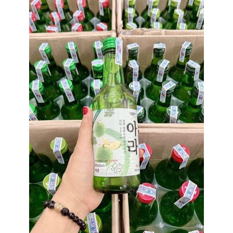 SoJu Hàn Quốc Vị Dưa Lưới Korice 360ml
